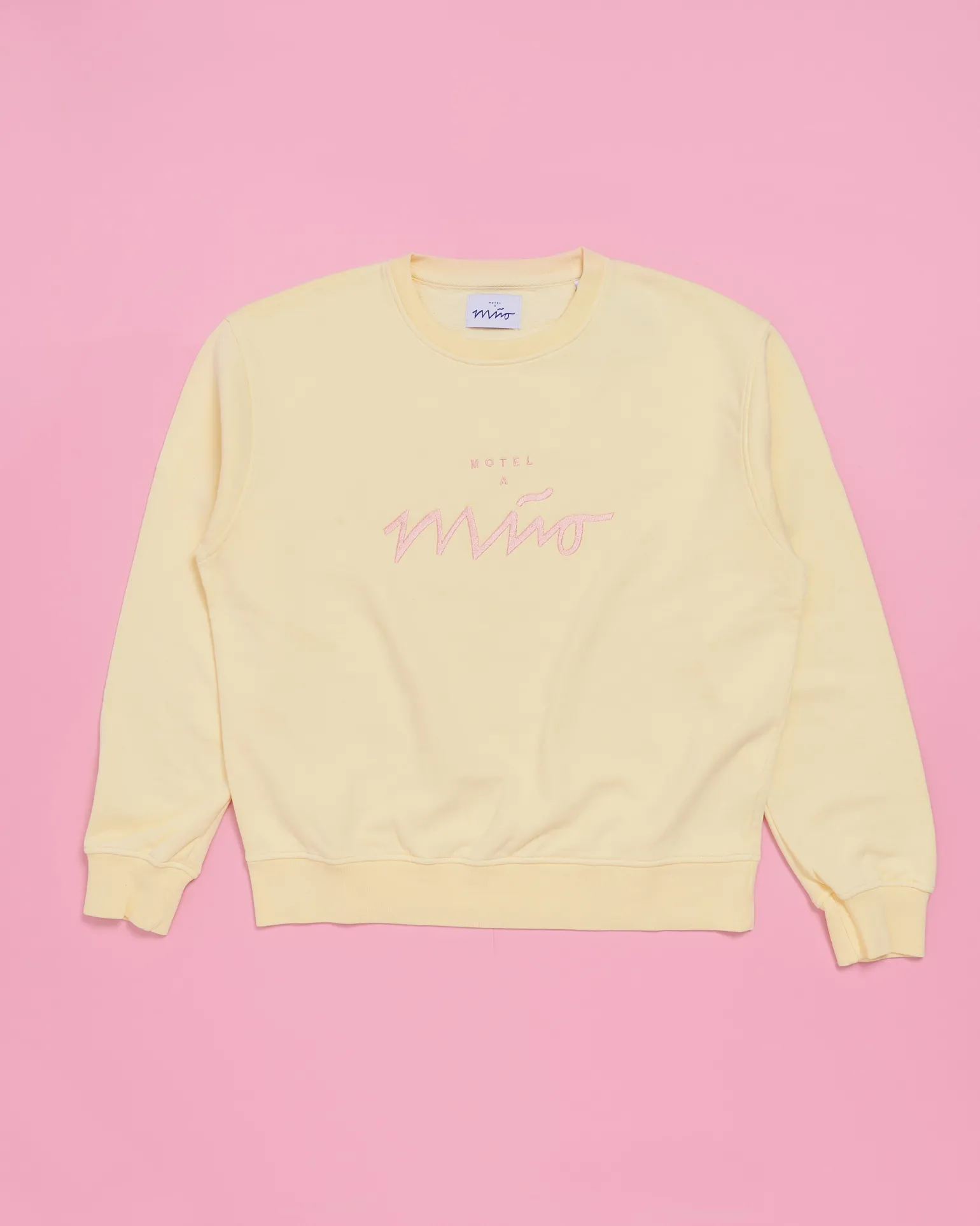 Cheap Motel a Miio Sweatshirt Women Yellow Rose gelb rosé